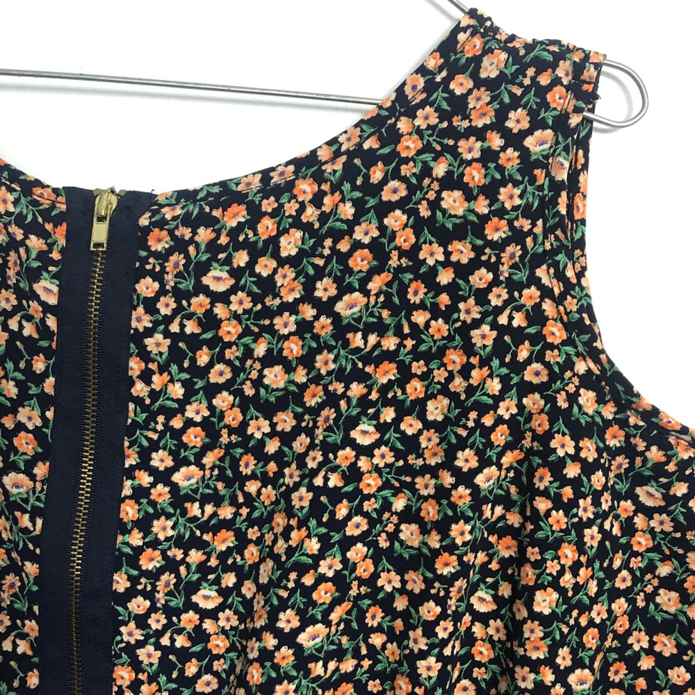 Floral shorts jumpsuit